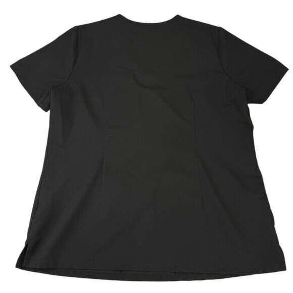 FIGS Casma Three-Pocket Scrub Top Size Large Black - Picture 8 of 8